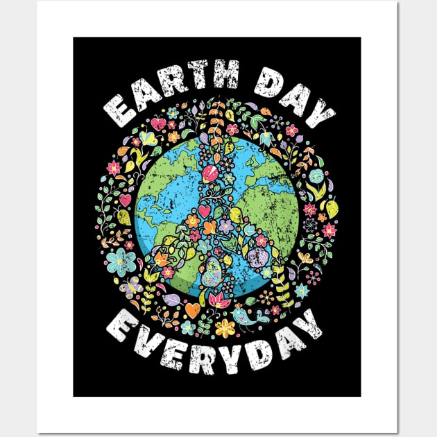 Earth day Everyday Wall Art by sevalyilmazardal